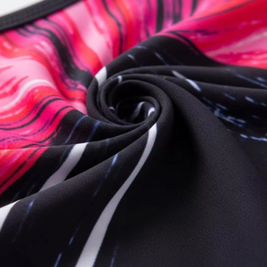 Traje de Baño con Estampado Digital, Poliéster y Elastano, Control de Abdomen, Ajuste Delgado, Ropa de Baño para Mujer, Venta al por Mayor OEM - Product Image 2