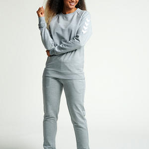 Oversized Drop Shoulder 280gsm High Quality Plain <b>White</b> Pullover <b>Sweatshirt</b> for Women Custom Logo Knitted Fleece Blank - Product Image 4