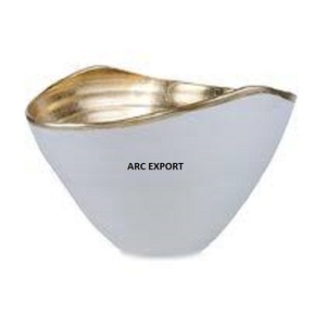 Luxury Gold Color Hammered <b>Dinnerware</b> Serving Bowls Set Simple Design Disposable for Party for Serving Fruit & Food Serving - Product Image 6