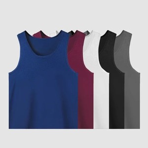 Men's Compression Sleeveless Crew Neck Undershirt Slimming <b>Shapewear</b> <b>Vest</b> Fitness Tummy Control Breathable Polyester/Cotton All - Product Image 4