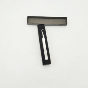 Pince à épiler d'extension de cils en acier durable à 90 degrés avec outils et accessoires de cils polis Logo privé personnalisé et couleur - Product Image 2