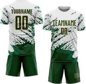 Uniforme de Fútbol Personalizado con Sublimación Completa, Jersey con Cuello en V, Nombre y Número Personalizados, Ropa Deportiva de Fútbol para Adultos, Suministro OEM ODM - Product Image 3
