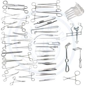 Basic Major General Set 149 piezas de acero inoxidable Major Set Instrumentos en la sala de operaciones Juegos quirúrgicos de alta calidad CE ISO - Product Image 3