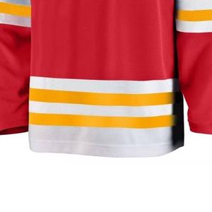 Camiseta de hockey sobre hielo de color personalizado de calidad superior Diseño popular con nombre de equipo OEM Precio barato personalizado para adultos - Product Image 6