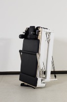 Acorncore Reformer de Pilates pliable multifonctionnel de luxe en alliage d'aluminium noir, portable, durable et de haute qualité pour usage commercial