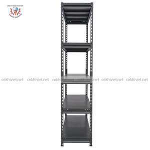 5 Layer Boltless Iron Steel Heavy Duty Anti-Rust Industrial Plant Workshop Racking System Shelving Storage <b>Shelf</b> Warehouse <b>Rack</b> - Product Image 4