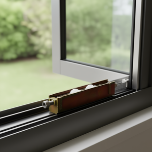 Bogie réglable en Zamak à 2 roues avec roulements à billes/aiguilles pour roulettes de portes et fenêtres - Product Image 3