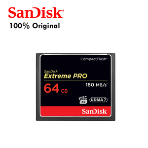 Tarjeta de memoria Extreme Pro CF Compact Flash Card, CFXPS 64GB, VPG65, UDMA 7, 160 MB/s R, 150 MB/s W, - Product Image 1