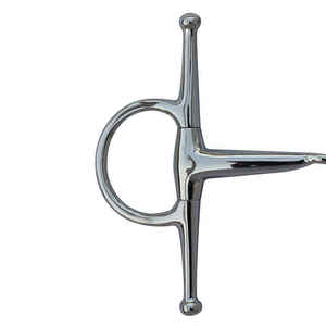Broca de caballo de mejilla completa, broca de boca de equitación de latón, acero inoxidable equino, hecha en broca de caballo de alta calidad - Product Image 5
