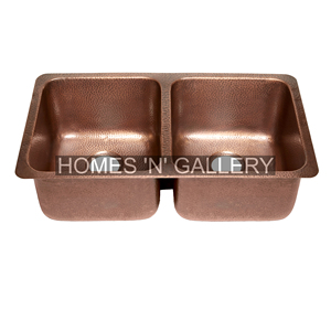Handwork Embossed Copper Front Apron Single Bowl Hammered <b>Kitchen</b> Copper <b>Sinks</b> Copper Farmhouse <b>Kitchen</b> <b>Sink</b> for Luxury - Product Image 3