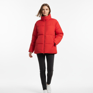 Chaqueta Clásica Acolchada para Mujer, Abrigo Ligero y Cómodo, Tejido Resistente al Agua para Moda al Aire Libre - Product Image 2