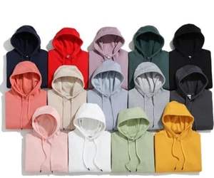 Sudadera con capucha personalizada de poliéster/algodón polar transpirable de alta calidad para hombre, jersey de gran tamaño, tejido de punto de estilo libre pesado - Product Image 5