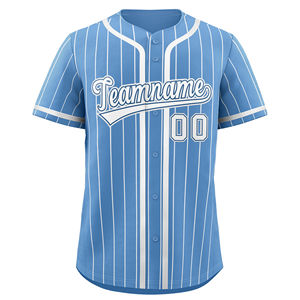 Jersey de béisbol de talla grande de calidad superior, material de poliéster transpirable con impresión por sublimación personalizada, ropa suave - Product Image 5