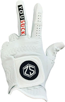 Guantes Deportivos Personalizados con Logotipo Zebra, de Piel de Cabretta, Elásticos, Antideslizantes, Transpirables, con Cierre de Gancho y Bucle, para Hombre