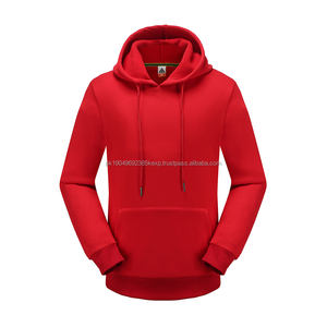   Sweat à capuche personnalisé 2026 en gros, streetwear, pour hommes, imprimé, unisexe, uni, haute qualité, surdimensionné, en molleton épais - Product Image 4