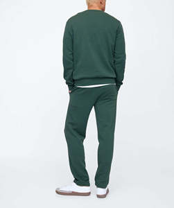 Nuevo Conjunto Deportivo de Algodón para Hombre 2025, Sudadera Informal con Logotipo Personalizado en DTF, Pantalones Deportivos con Capucha y Estampado Sólido - Product Image 4