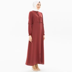 Nouvelle Abaya pour femmes musulmanes de grande taille, de qualité supérieure, fabriquée par un fabricant, logo personnalisé, OEM, prix raisonnable - Product Image 1