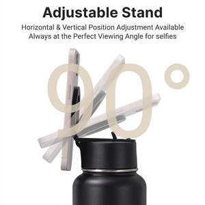 Botella Aislada <span class=keywords><strong>con</strong></span> Soporte Magnético para Teléfono, 32oz/960ml, Ideal para el Gimnasio y para Tomar <span class=keywords><strong>Fotos</strong></span> - Product Image 4