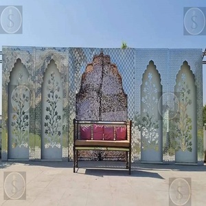 Wooden Mirror Stage Decor for Weddings - Product Image 2