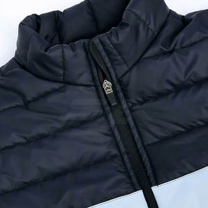 Diseña Tu Propio Logotipo, Chaqueta Acolchada de Invierno Ecológica y Transpirable con Cuello Alto, Servicio OEM, Ligera y con Capucha - Product Image 2