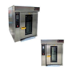 <b>Good</b> Price Bread Oven Bakery 8 Trays Motor 1Hp 20Kw/H New Bakery Machine Altuntop Trolley Rotary Oven Kien an Vietnam - Product Image 1