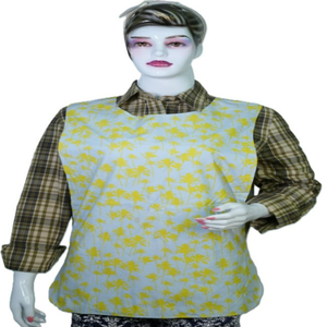 Tablier de cuisine classique sans manches pour femme, 100 % coton biologique, facile à nettoyer, écologique, recyclable, réutilisable, logo personnalisé - Product Image 5