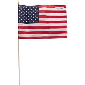 Pow mia bandeiras de guerra não esquecidas, bandeira de mão com pólo de plástico - Product Image 4