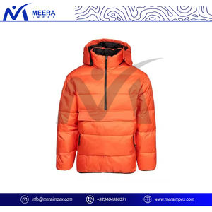 Chaqueta acolchada para hombre, abrigo de invierno ligero aislado con logotipo personalizado para senderismo, uniformes de tripulación, eventos de negocios o ropa promocional - Product Image 4