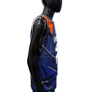 Custom Sublimation Printed Basketball Team Uniform | Breathable Quick Dry Jersey Shorts Set with Custom Colors OEM/ODM Available - Product Image 3