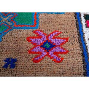 Tapis en laine noués à la main style Kilim Nuray, motif géométrique puzzle pour entrée de maison, couloir rectangulaire Pae-3054-Jaipur Rugs US - Product Image 3