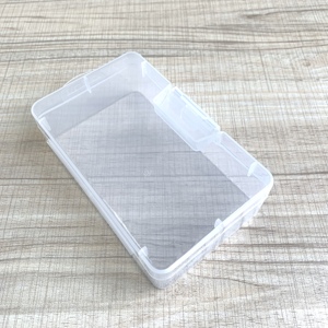 Nhà sản xuất bán buôn hình chữ nhật hộp lưu trữ trong suốt PP nhựa trường hợp thẻ kinh doanh ABS và PC tiêm đúc - Product Image 5