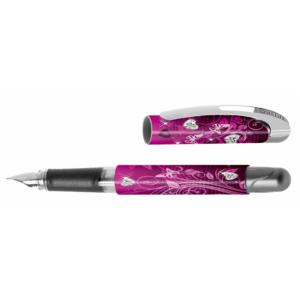 Online Pack of 6 Assorted 'College' Fountain <b>Pens</b>" - Product Image 3