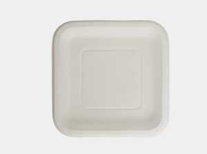 Vajilla Desechable Biodegradable Cuadrada de 6 Pulgadas, Platos Ecológicos de Bagazo para Bodas y Uso Diario, Suministro para Exportación - Product Image 4