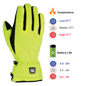 Gants chauffants d'hiver pour hommes et femmes 7.4V à batterie au Lithium pour cyclisme, équitation, ski - Product Image 5