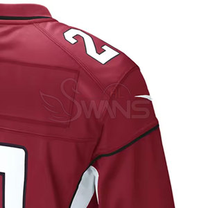 Jersey de Fútbol Americano Personalizado de Color Personalizado, Diseño Popular, Manga Corta, 100% Poliéster, Alta Calidad para Hombre - Product Image 5