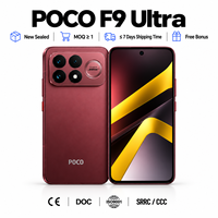 오리지널 모바일 폰 POCO F9 울트라 글로벌 버전 200MP OIS 5배 줌 페리스코프 스냅드래곤 8 엘리트 5세대 8050mAh 100W 5G 스마트폰