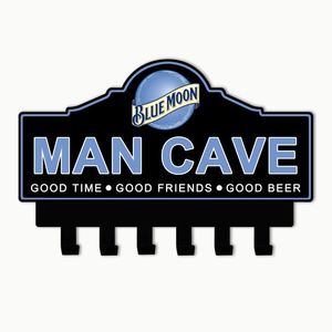 Sang Trọng Kim Loại Chủ Chìa Khóa Cho Tường Tùy Chỉnh Móc Chìa Khóa Xe Móc Chìa Khóa Tổ Chức Cổ Điển Người Đàn Ông Hang Động Kim Loại Dấu Hiệu Giá Chìa Khóa - Product Image 2