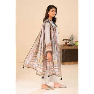 ชุดสูทคัตตาร์พิมพ์ลาย 3 ชิ้นสำหรับผู้หญิง พร้อมผ้าคลุมไหล่ รุ่น SD-52214 - Product Image 5