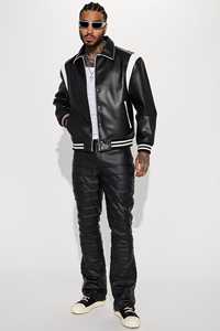 2023 gros veste personnalisée manteau en cuir de mode dans les meilleures vestes en cuir de qualité pour hommes - Product Image 3