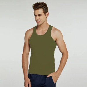 Camiseta sin mangas de talla grande para gimnasio deportivo personalizada para hombre, Camiseta ajustada de secado rápido, ropa deportiva suave, camiseta cortada sin mangas de verano - Product Image 3