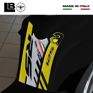 Adesivi 3D Personalizzati per Serbatoio Moto Aprilia RS 125 2021-25, Protezione con Logo - Product Image 4