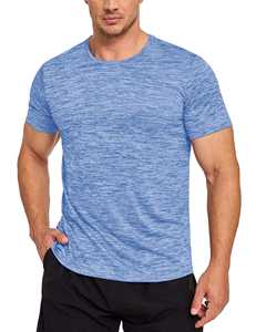 Vente en gros 100% coton T-shirts de gym ajustés pour hommes Tendance Neck Fitness Muscle Training Vêtements d'entraînement Vêtements d'exercice - Product Image 3