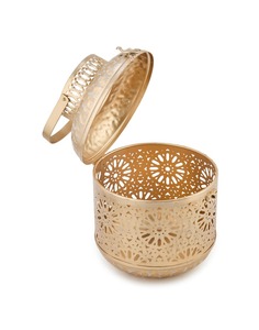 Available High Quality Round Available Glass Candle <b>Jar</b> for Home & Hotel Decoration New Design Best Price Metal Candle Lantern - Product Image 2