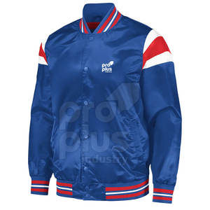 Chaqueta de Invierno de Satén para Hombre, de Alta Calidad, Ecológica, Transpirable, Personalizable, con Cuello Alto y Logotipo Frontal - Product Image 1