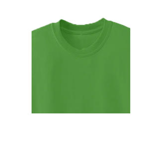 เสื้อยืดแขนสั้นคอกลมไซส์ใหญ่สำหรับผู้หญิง ผ้าฝ้ายออร์แกนิค 100% ระบายอากาศได้ดี เป็นมิตรกับสิ่งแวดล้อม สีเขียวลำลอง - Product Image 4