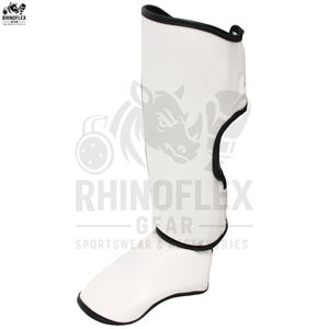 Nueva Llegada Espinilleras de Boxeo Espinilleras Nuevo Modelo de Cuero Personalizado Requerido Tamaño Personalizado Espinilleras - Product Image 6