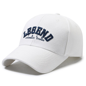 Spring Autumn Letter Embroidery Baseball Cap Casual Curved Brim Adjustable Unisex Hat - Product Image 4