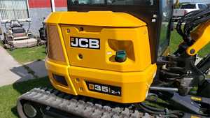 NOUVEAU/OCCASION 2024 Mini-excavatrice hydraulique JCB 35Z-1, moteur 5 tonnes, 24,7 chevaux, moteur diesel Perkins Tier V, profondeur de fouille 10 pieds - Product Image 5