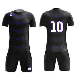 Kit de football respirant personnalisé ensemble de football personnalisé pour jeunes ensembles d'uniformes de football maillots de football sublimés vêtements de plein air - Product Image 1