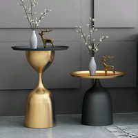 Table basse moderne en bois couleur naturelle taille personnalisable Logo personnalisé meubles de salon durables en gros